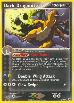 Dark Dragonite 015/109 - Team Rocket Returns Normal - Rare