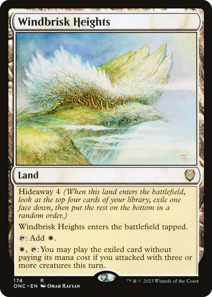 Windbrisk Heights (ONC-174) - Phyrexia: All Will Be One Commander