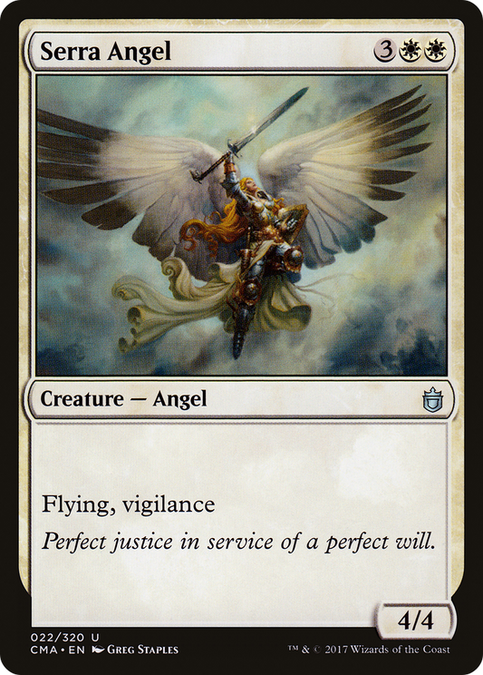 Serra Angel (CMA-022) - Commander Anthology