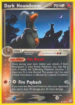 Dark Houndoom - 037/109  - Team Rocket Returns Normal