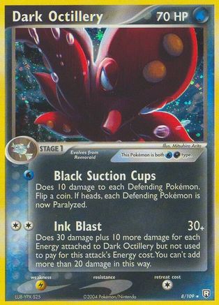 Dark Octillery - 008/109 - Team Rocket Returns Normal