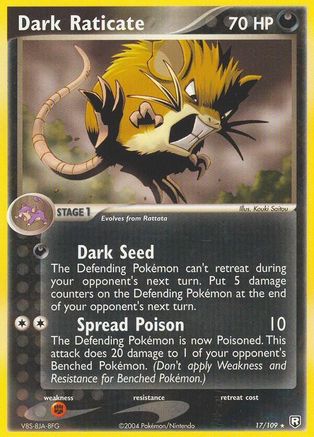 Dark Raticate - 017/109 - Team Rocket Returns Normal