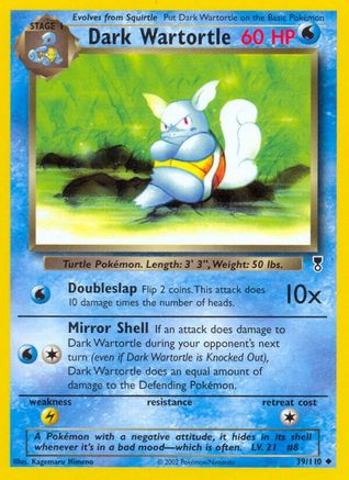 Dark Wartortle 039/110 - Legendary Collection Reverse Holofoil - Uncommon