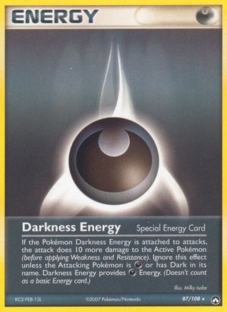 Darkness Energy (Special) - 087/108 - Power Keepers Normal