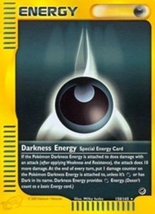 Darkness Energy 158 - Expedition Reverse Holofoil - Rare
