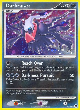 Darkrai (3)  - Great Encounters Holofoil