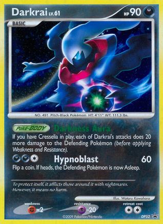 Darkrai DP52/56 - DP Black Star Promos Holofoil