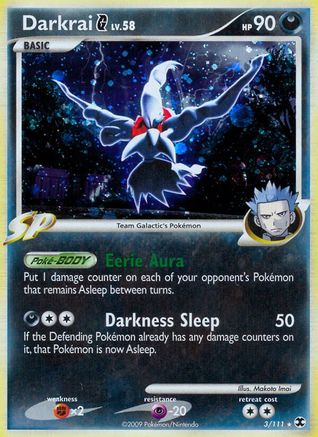 Darkrai G - 003/111 - Rising Rivals Holofoil