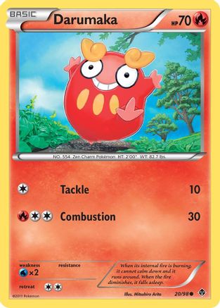 Darumaka 20/98 - Emerging Powers Reverse Holofoil