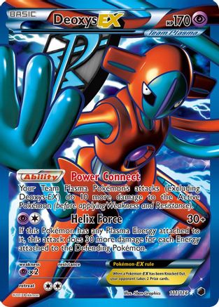 Deoxys EX (Team Plasma) (Full Art) (111/116) - Plasma Freeze Holofoil - Ultra Rare