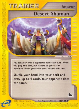 Desert Shaman 123 - Skyridge Reverse Holofoil - Uncommon