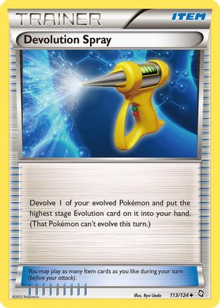 Devolution Spray 113 - Dragons Exalted Reverse Holofoil - Uncommon