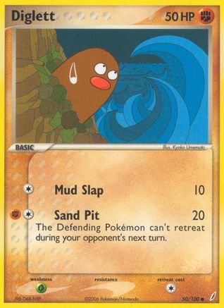 Diglett - 050/100 - Crystal Guardians Normal