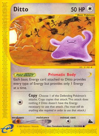 Ditto 051 - Skyridge Normal - Common