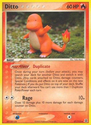 Ditto 37/113 - Delta Species Reverse Holofoil