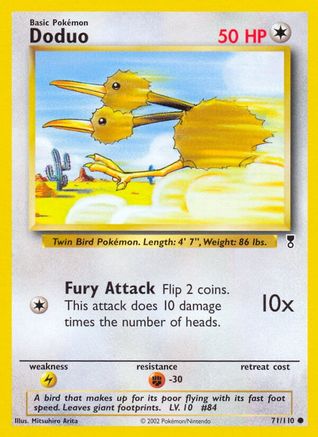 Doduo 071/110 - Legendary Collection Reverse Holofoil - Common