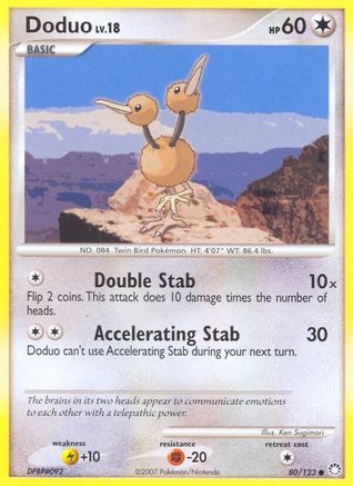 Doduo 80/123 - Mysterious Treasures