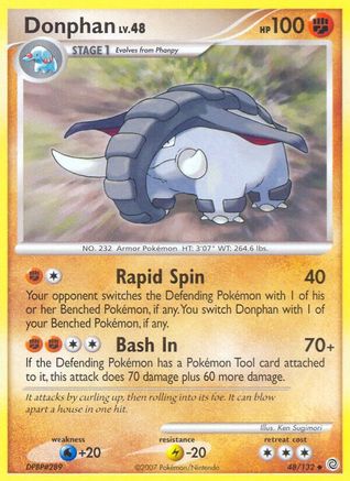 Donphan (48/132) - Secret Wonders  - Uncommon