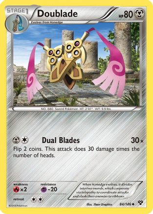 Doublade 084 - XY Base Set Normal - Uncommon
