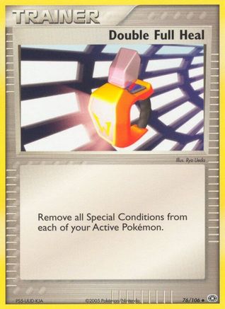 Double Full Heal - 076/106 - Emerald Reverse Holofoil