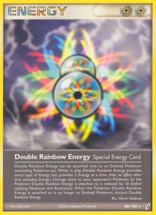 Double Rainbow Energy 088/100 - Crystal Guardians Normal - Rare