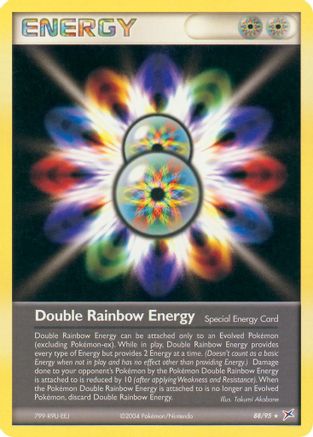 Double Rainbow Energy 088/95 - Team Magma vs Team Aqua Reverse Holofoil - Rare
