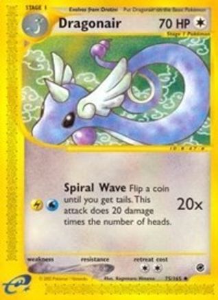 Dragonair 075 - Expedition Reverse Holofoil - Uncommon