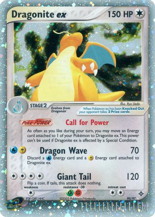 Dragonite ex 090 - Dragon Holofoil - Ultra Rare