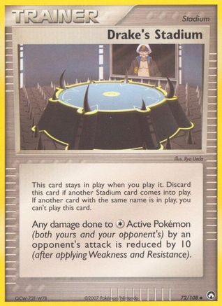 Drake's Stadium - 072/108 - Power Keepers Reverse Holofoil