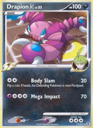 Drapion E4 - 017/111 - Rising Rivals Reverse Holofoil