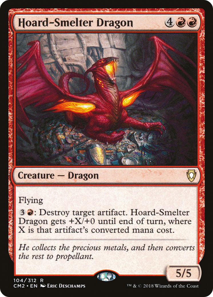 Hoard-Smelter Dragon (CM2-104) - Commander Anthology Volume II