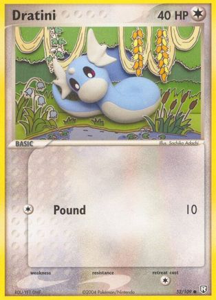 Dratini - 052/109  - Team Rocket Returns Reverse Holofoil