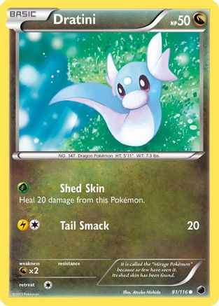 Dratini 081/116 - Plasma Freeze Normal - Common
