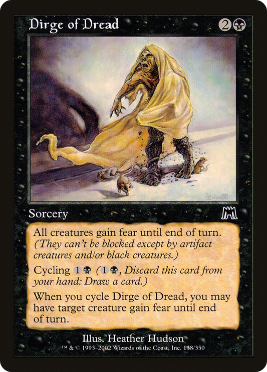 Dirge of Dread (ONS-138) - Onslaught