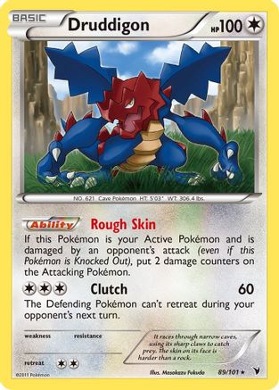 Druddigon 89/101 - Noble Victories Reverse Holofoil