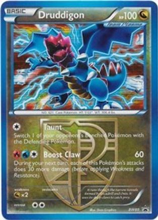 Druddigon (Team Plasma) - BW80  - Black and White Promos Holofoil