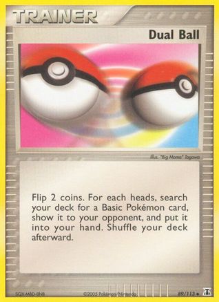 Dual Ball - 089/113 - Delta Species Reverse Holofoil