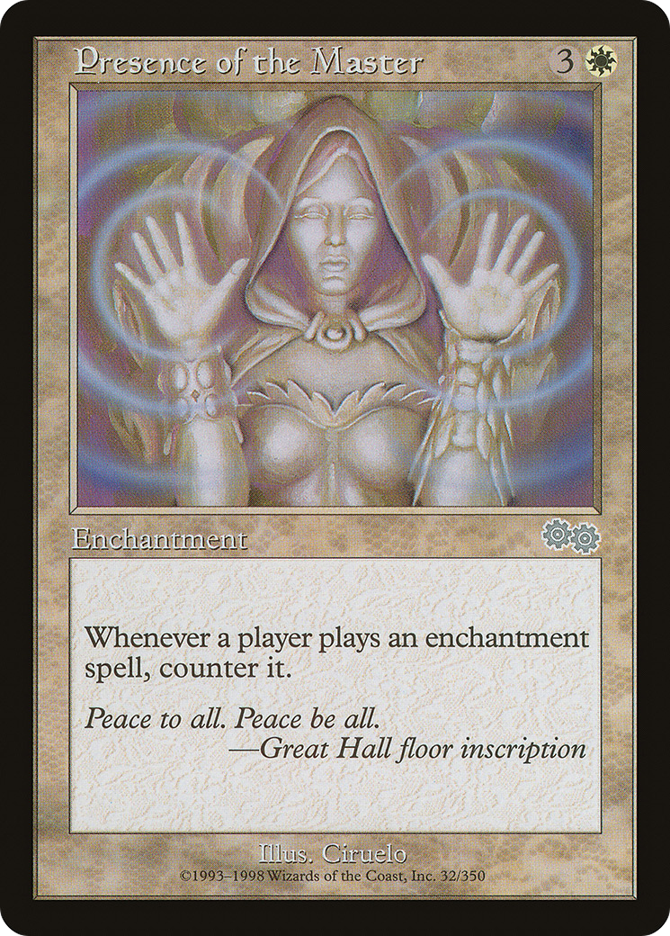 Presence of the Master (USG-032) - Urza's Saga