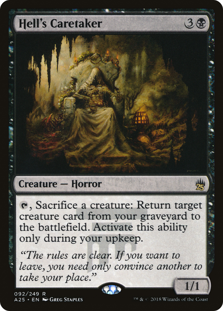 Hell's Caretaker (A25-092) - Masters 25
