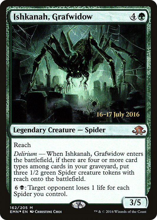 Ishkanah, Grafwidow (PEMN-162S) - Eldritch Moon Promos Foil