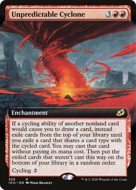 Unpredictable Cyclone (IKO-325) - Ikoria: Lair of Behemoths: (Extended Art) Foil