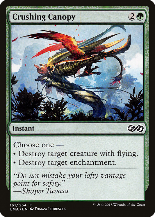 Crushing Canopy (UMA-161) - Ultimate Masters Foil