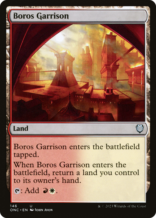 Boros Garrison (ONC-146) - Phyrexia: All Will Be One Commander