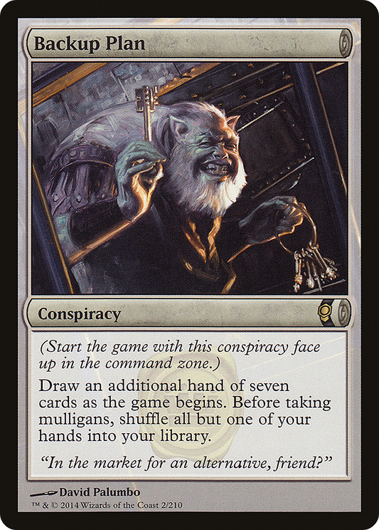 Backup Plan (CNS-002) - Conspiracy Foil