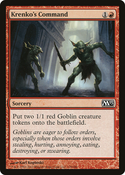Krenko's Command (M13-139) - Magic 2013