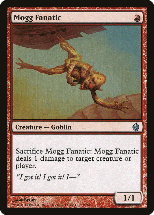 Mogg Fanatic (PD2-003) - Premium Deck Series: Fire and Lightning Foil