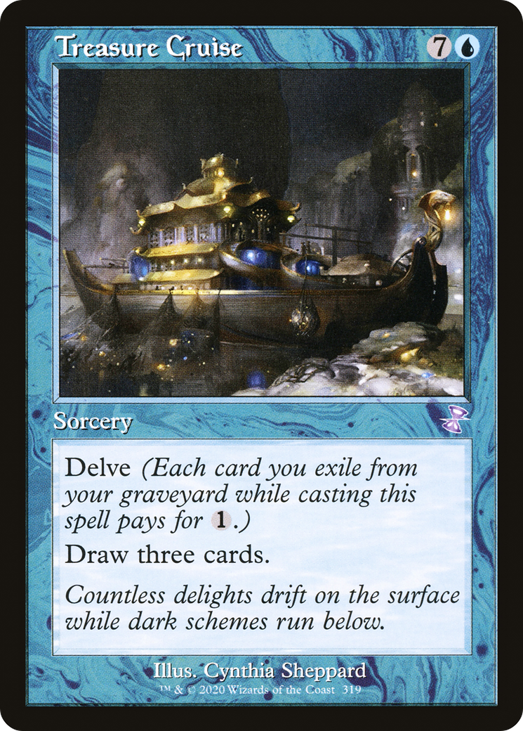 Treasure Cruise (TSR-319) - Time Spiral Remastered Foil