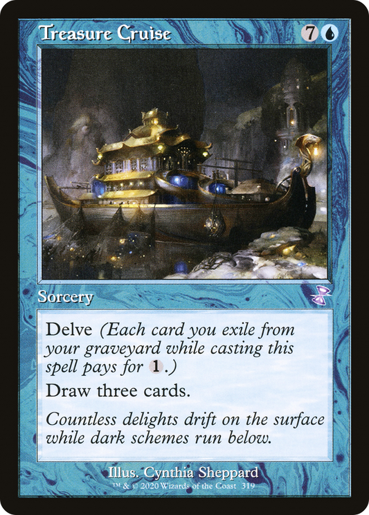 Treasure Cruise (TSR-319) - Time Spiral Remastered Foil