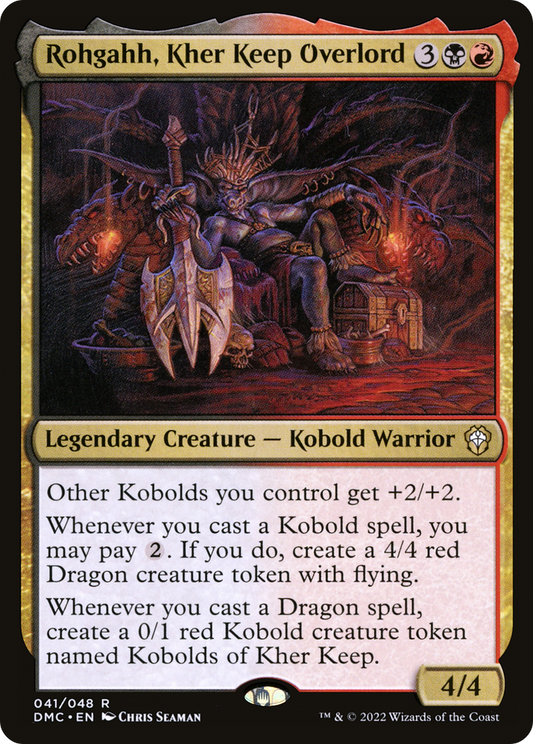 Rohgahh, Kher Keep Overlord (DMC-041) - Dominaria United Commander Foil