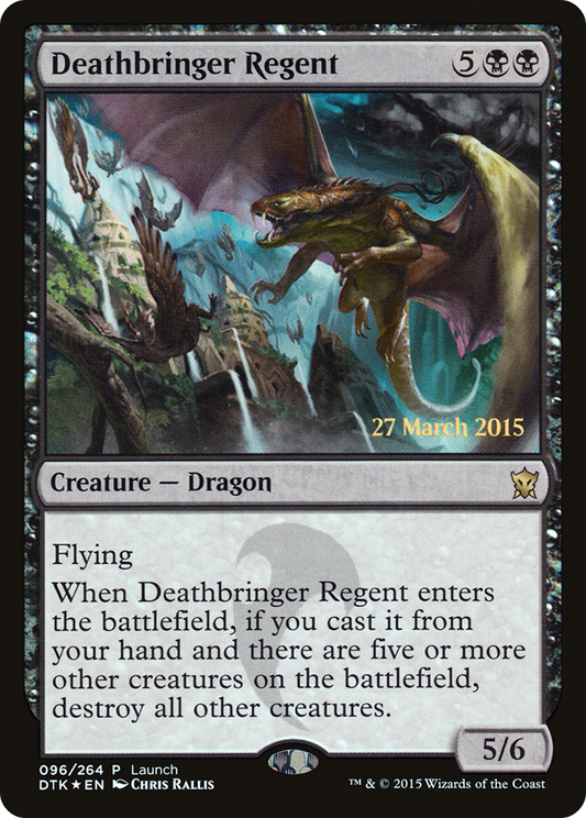 Deathbringer Regent (PDTK-096) - Dragons of Tarkir Promos Foil